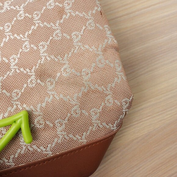 Roberta Di Camerino‎ Bag Brown Bucket Italian Leather Shoulder Tote Purse ITALY - Picture 11 of 16